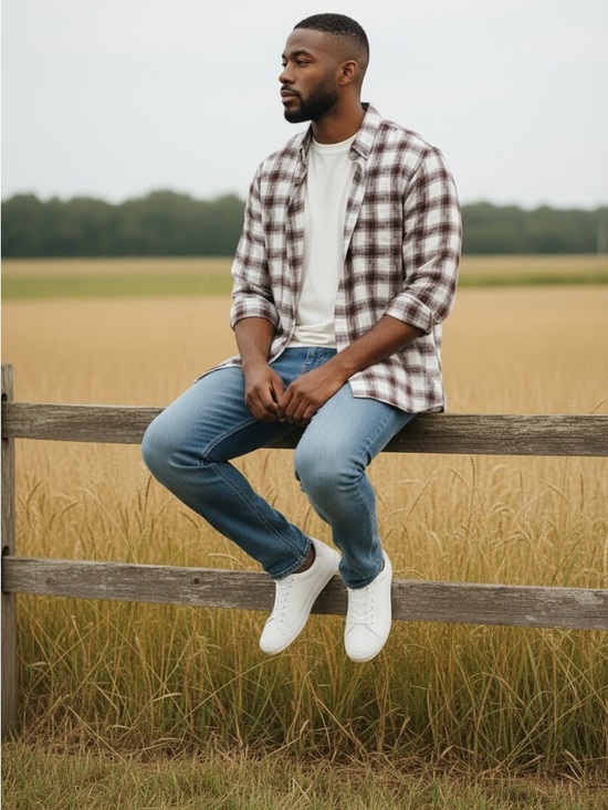 Ecoths Other - Ecoths Heywood 100% Organic Cotton flannel button down shirt. Size XXL GUC